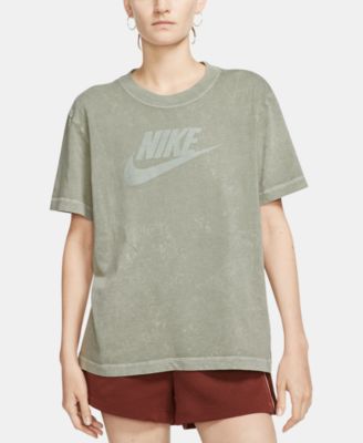 cotton nike t shirts women's