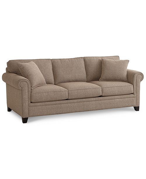 Furniture Banhart 90 Fabric Sofa Created For Macy S Reviews