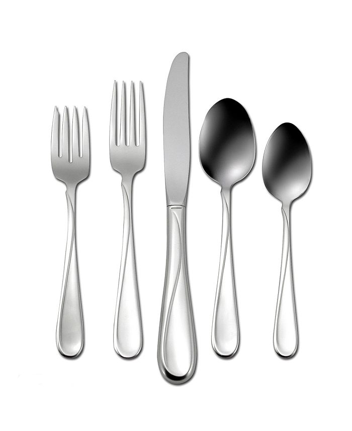 Oneida 18/0 Stainless Steel Flight 45PC Flatware Set, Service for 8