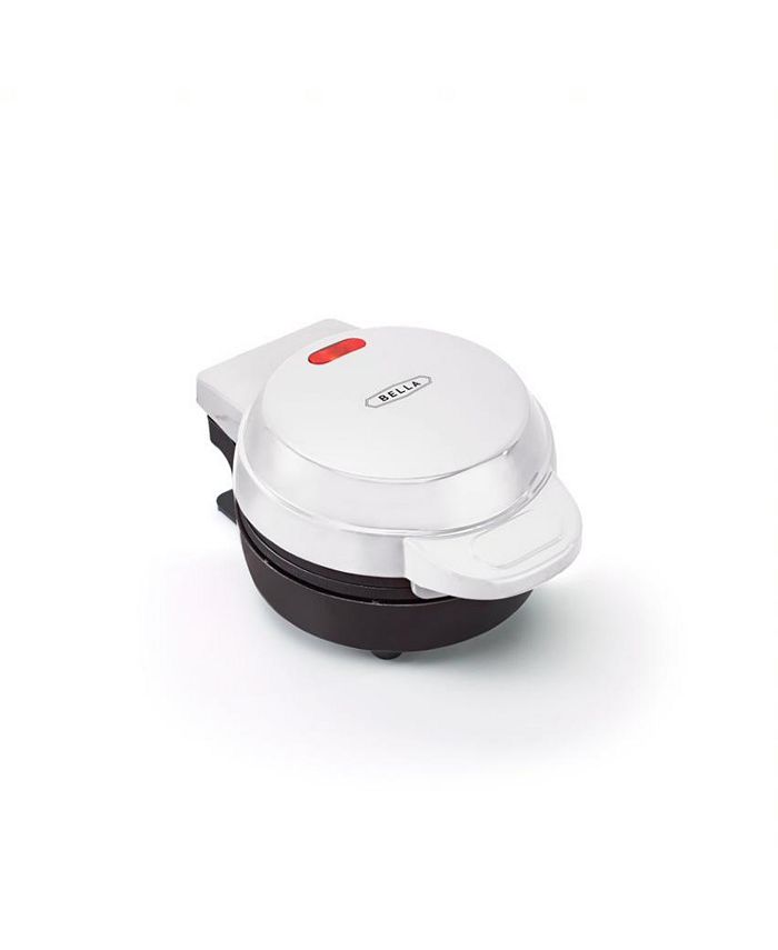 Bella Mini Waffle Maker, White with Heart Macy's