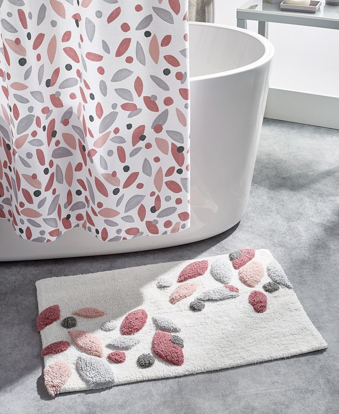 DKNY Petals Bath Rug Macy's