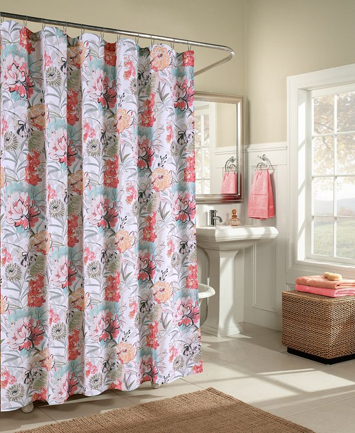 M.Style Spring Briar Shower Curtain Macy's