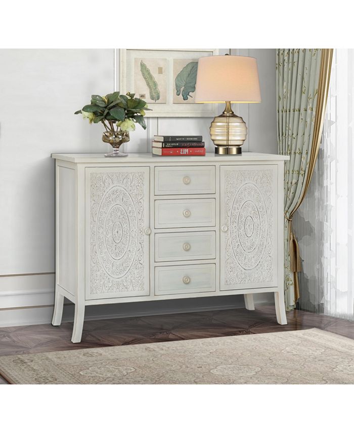 Gallerie Décor Antiqued Carved Large Macy's