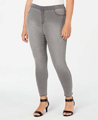 Style & Co Plus Size Pull-On Jeggings, Created for Macy's & Reviews ...