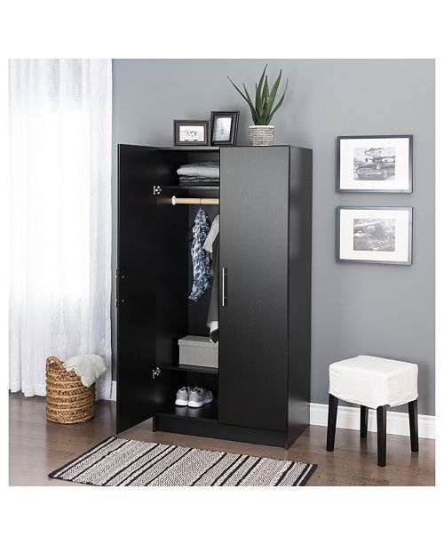 Prepac Elite 32 Wardrobe Cabinet Reviews Furniture Macy S