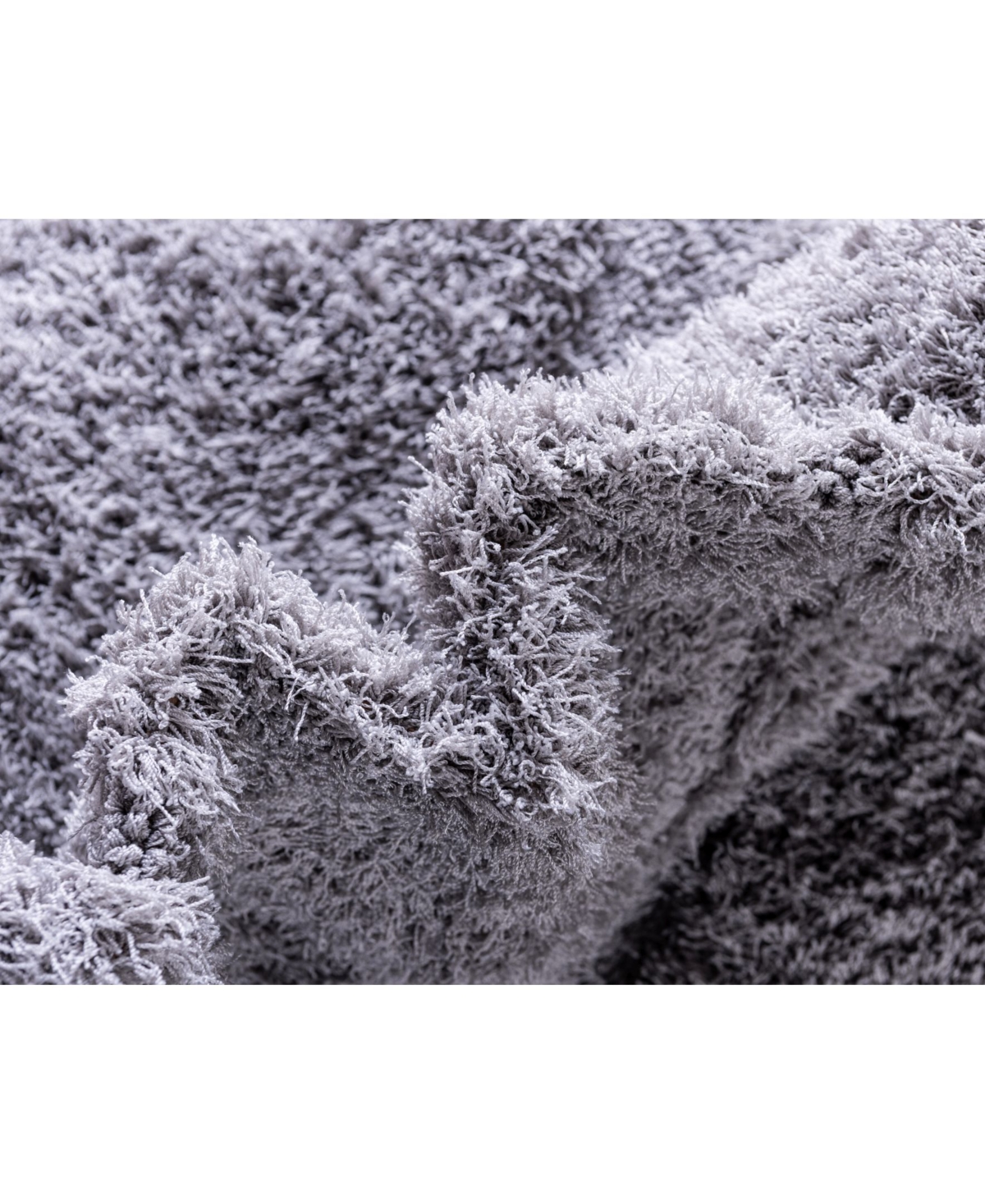 Bayshore Home High-Low Pile Malloway Shag Mal1 Area Rug