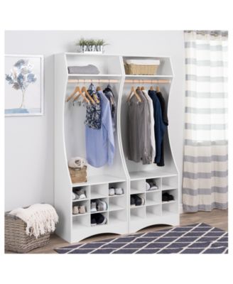 Prepac  Compact Wardrobe with Shoe Storage