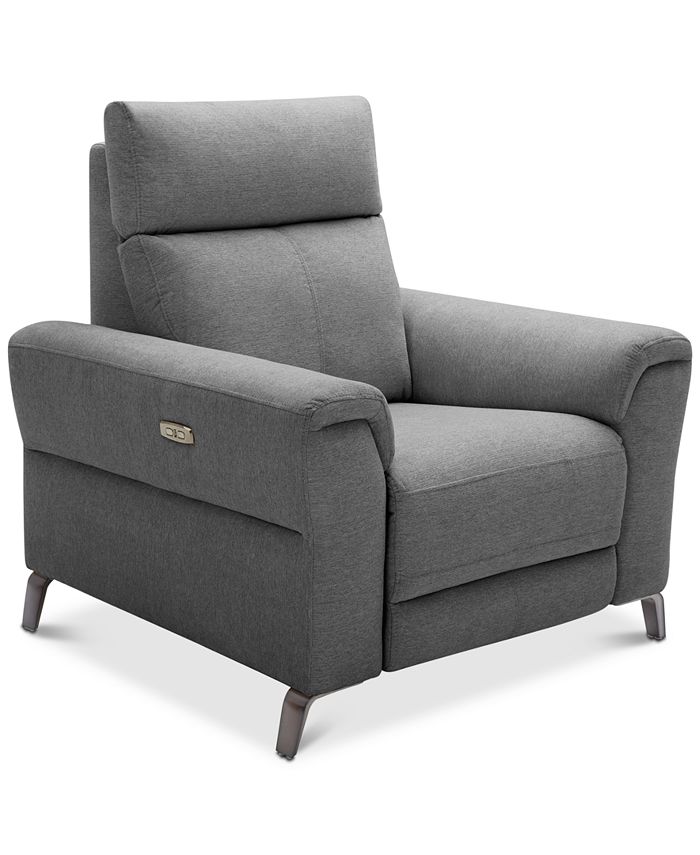 Furniture CLOSEOUT! Raymere 41" Fabric Power Motion Recliner & Reviews