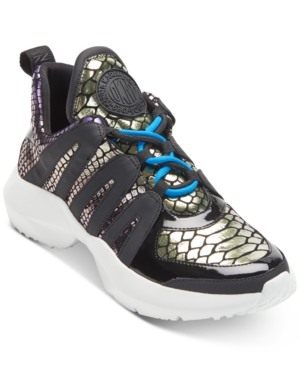 Size 7.5 Medium Dkny Lynzie Sneakers, Multi-Colored 