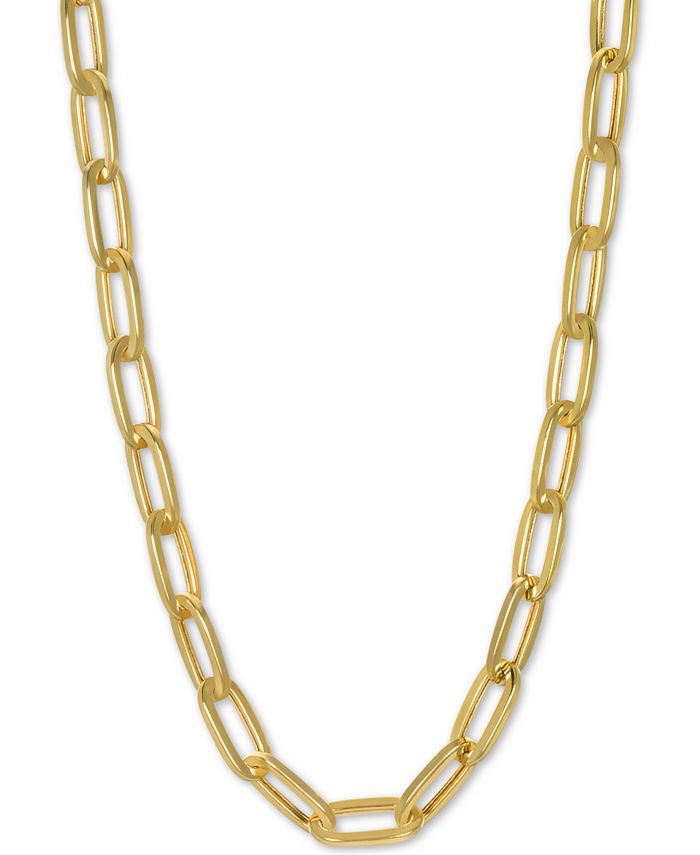 Macy's gold chain necklace sale