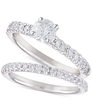 image of Diamond Bridal Set (1-1/5 ct. t.w.) in 14k White Gold