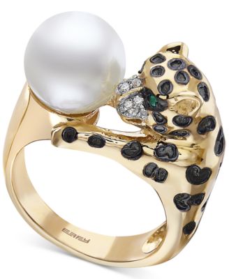 EFFY Collection - Multi-Gemstone Panther Ring in 14k Gold