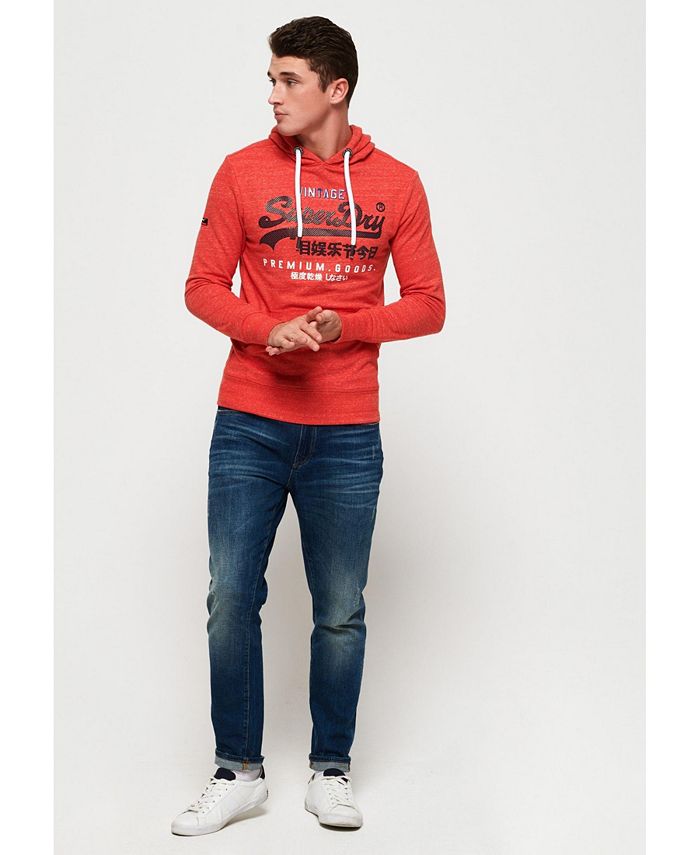 Superdry Herren Pullunder - Premium Goods Tri Tee Kurzarm