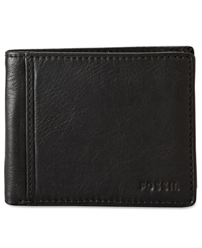 Fossil Ingram Bifold with Flip ID Leather Wallet