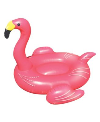 pink flamingo inflatable pool toy