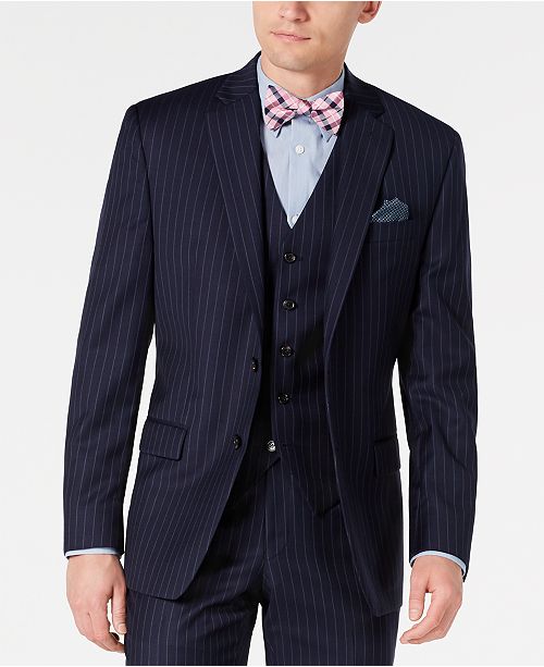 Lauren Ralph Lauren Men S Classic Fit Ultraflex Stretch Navy Blue