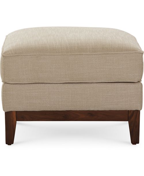 Furniture Kellia 32" Fabric Ottoman, Created for Macy's & Reviews