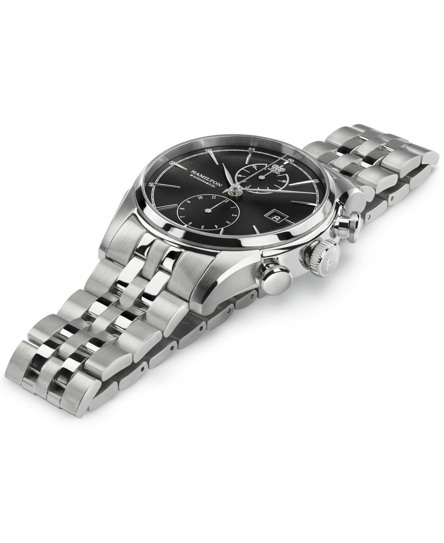 Мужские часы Hamilton Swiss Automatic Spirit Of Liberty Stainless Steel Bracelet Watch 42mm — фото 2