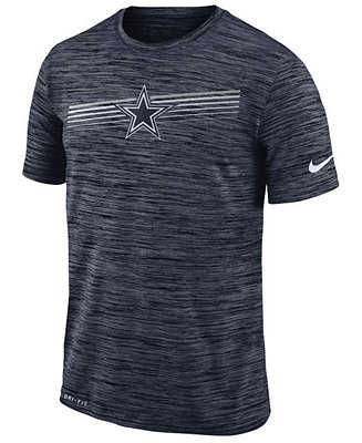 Nike Men's Dallas Cowboys Legend Velocity T-Shirt - Macy's