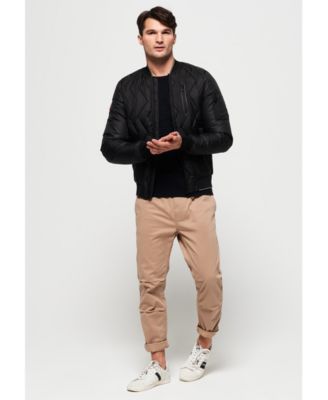 Superdry Zig Zag Quilt Bomber Jacket 