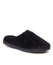 Womens black online dearfoam slippers