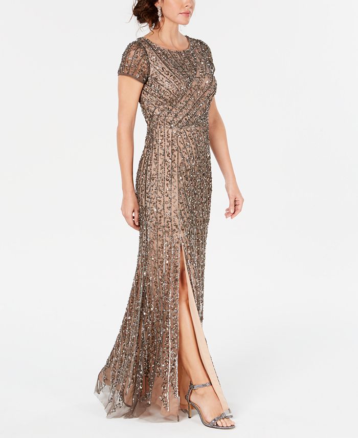 chinese dress ladies Amazon.com: Adrianna Papell Beaded Crepe Long Dress : Clothing, Shoes &  Jewelry