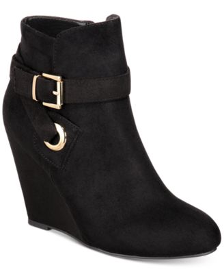 macys wedge boots