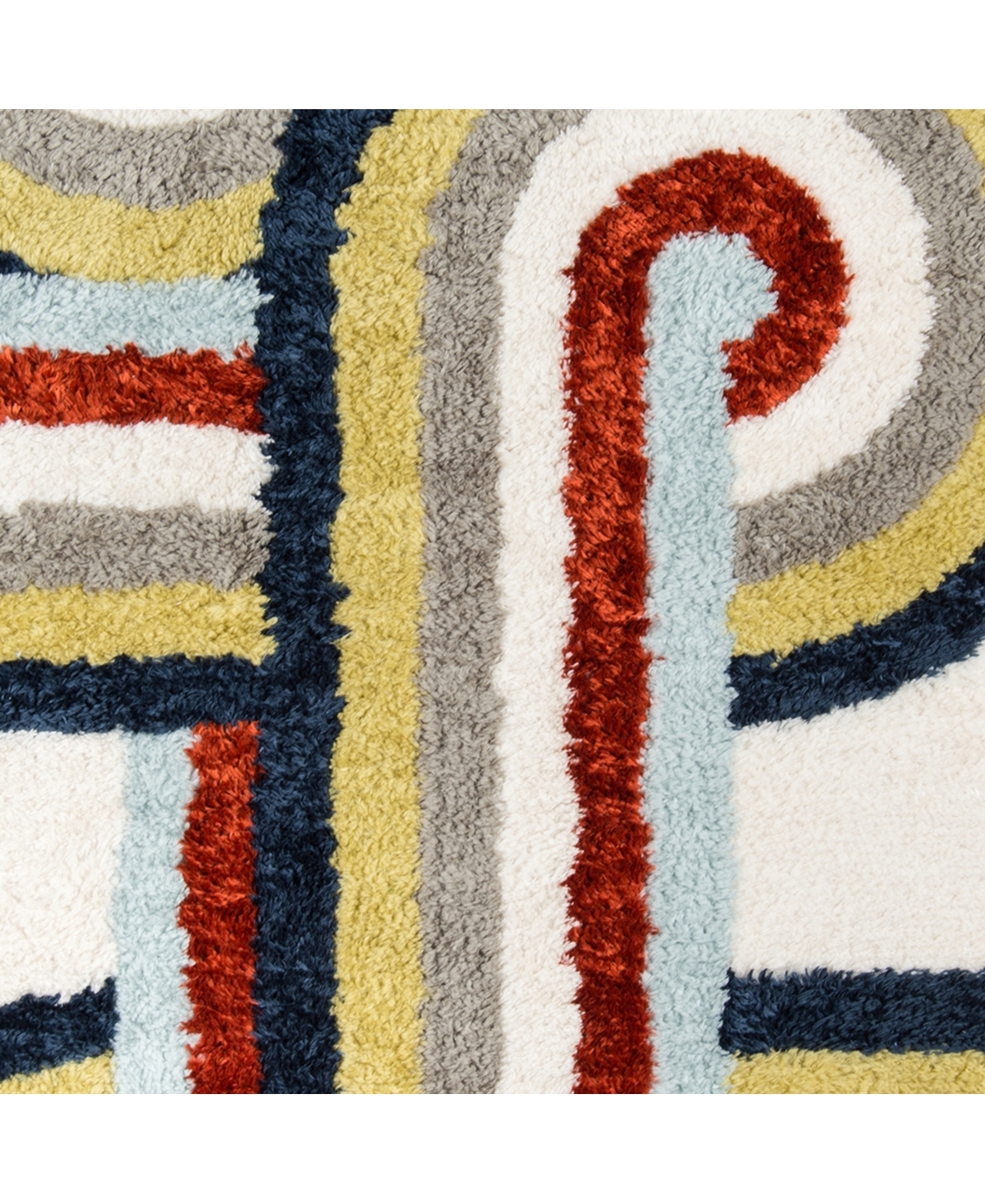 Novogratz Retro Ret-5 Multi 2'3" x 7'6" Runner Area Rug