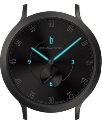 L1 Gray Leather Watch 42mm