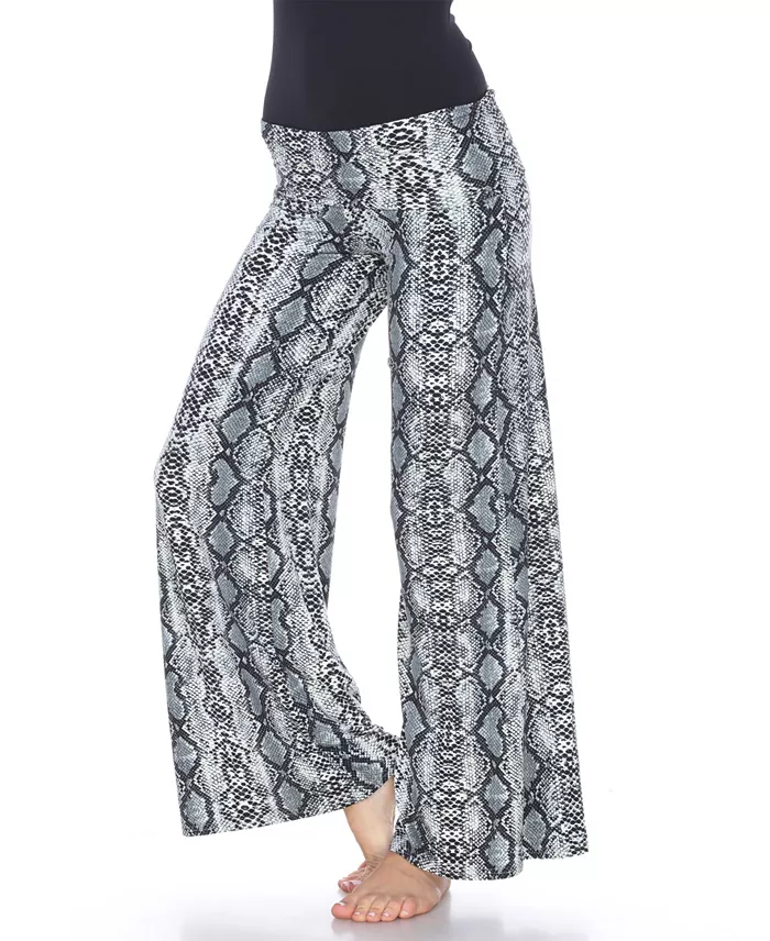 Python Printed Palazzo Pants - thumbnail 2