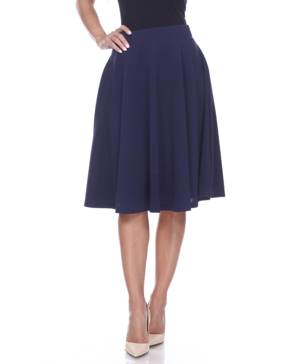 Saya Flare Skirt - Red