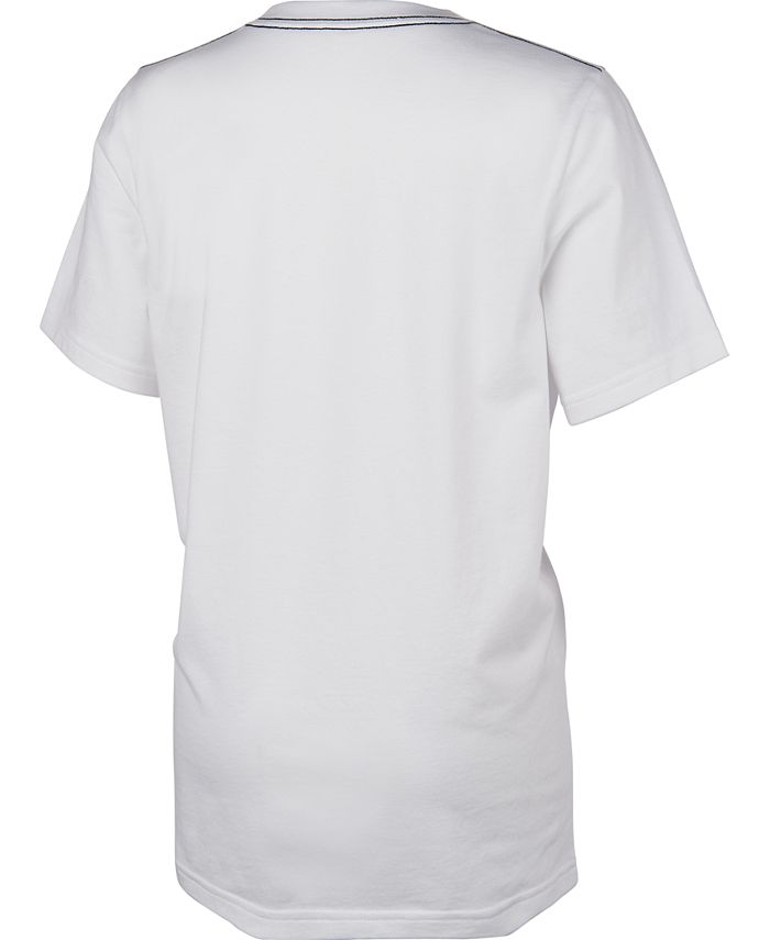 adidas Big Boys Colorblocked Logo-Print Cotton T-Shirt - Macy's