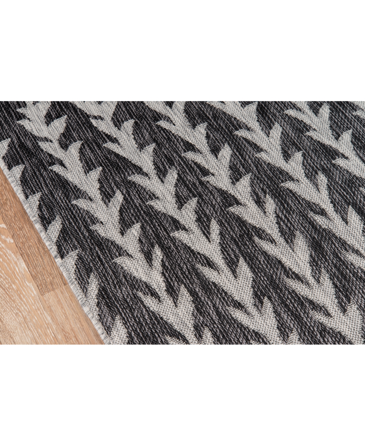 Novogratz Villa Vi-02 Charcoal 6'7" x 9'6" Outdoor Area Rug