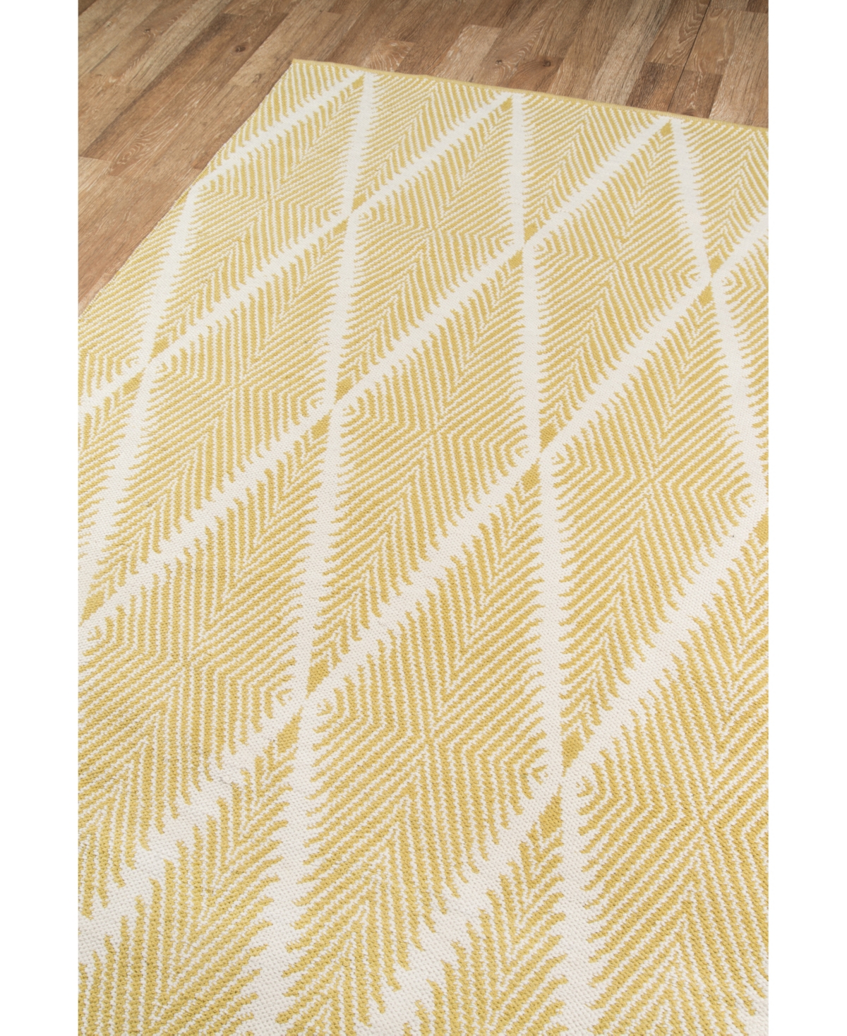 Erin Gates River Riv-1 Machine-Washable BeaconArea Rug - Citron