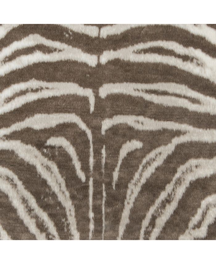 Erin Gates Acadia Aca1 Zebra Gray 5'3" x 7'10" Area Rug Macy's