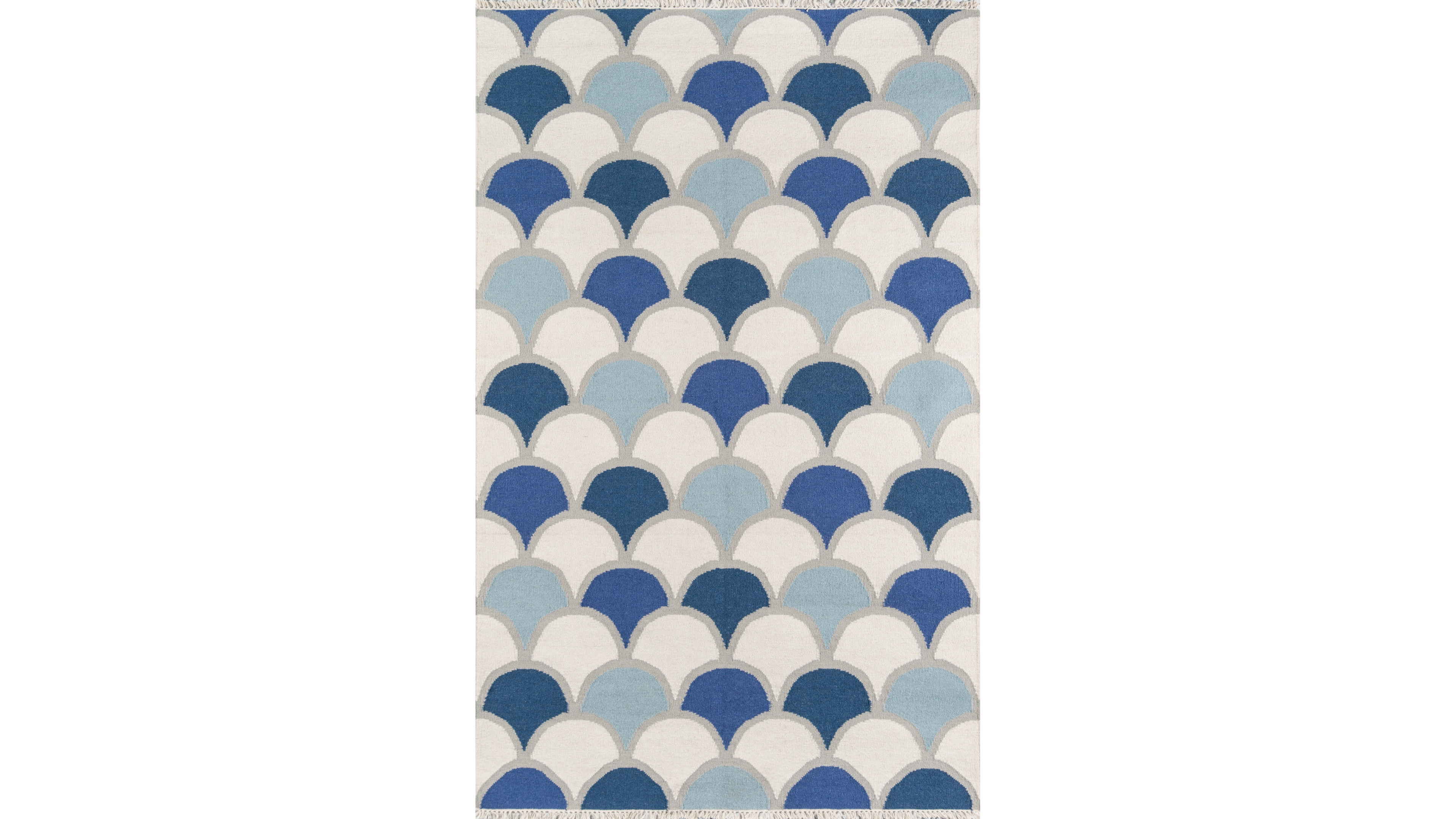 Novogratz Topanga Top-2 Blue 2'3" x 8' Runner Area Rug