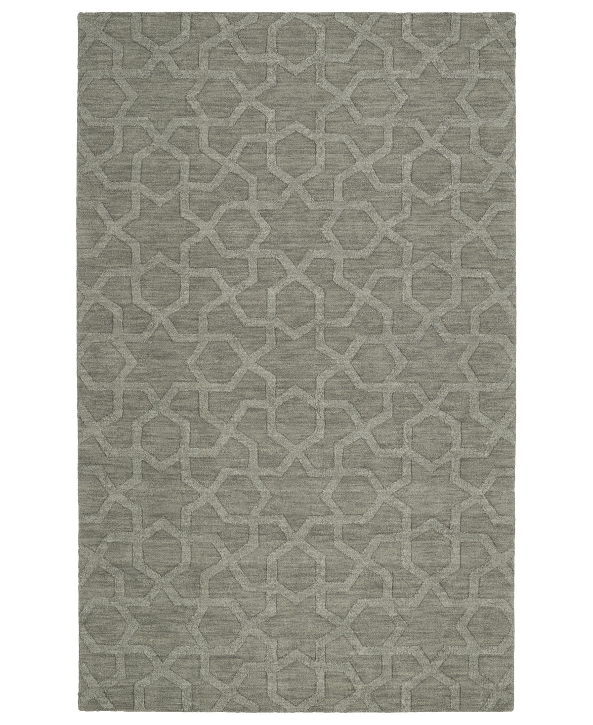 Kaleen Imprints Modern IPM06-75 Gray 5' x 8' Area Rug - Grey