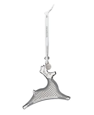 Waterford - Dancing Reindeer Ornament