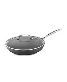 Chefs Classic Hard Anodized 12" Skillet w/ Cover