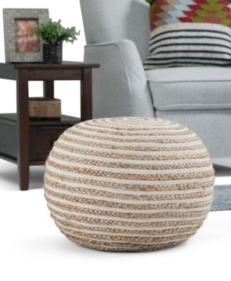Yolanda Round Pouf