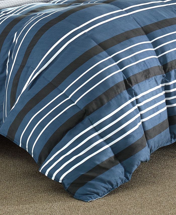 Nautica Valmont Navy Comforter Set, King Macy's