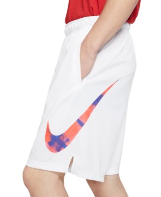 orange nike shorts mens