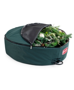 Treekeeper 60" Padded Christmas Wreath Storage Container In Green