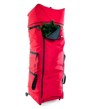 SANTA'S BAG ARTIFICIAL CHRISTMAS TREE STORAGE BAG WITH WHEELS, 7'-12' TREES