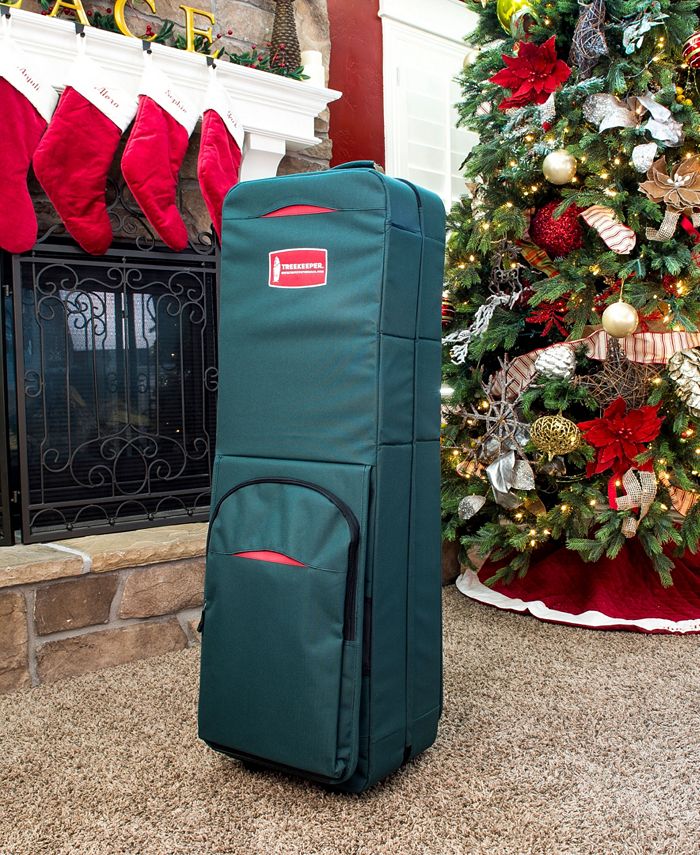 TreeKeeper Rolling Vertical Wrapping Paper Storage Container - Macy's