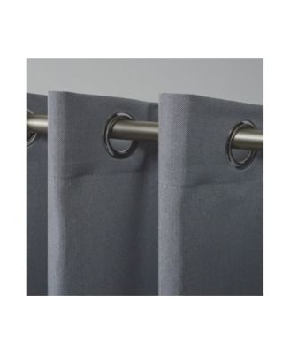 Biscayne Indoor/Outdoor Grommet Top Curtain Panel Pair, 54" x 84"