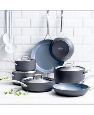 GreenPan - Paris Pro 11-Pc. Ceramic Non-Stick Cookware Set