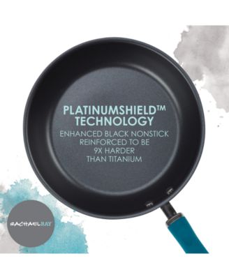 Create Delicious Hard Anodized Aluminum Nonstick 10.25" Deep Skillet