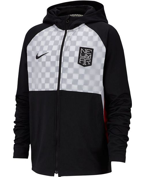 Nike Big Boys Dri Fit Neymar Jr Hooded Soccer Jacket Reviews Coats Jackets Kids Macy S