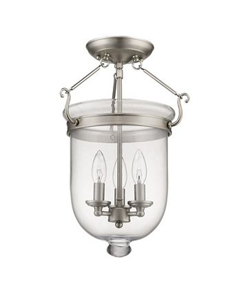 Livex - Jefferson 3-Light 17" Ceiling Mount